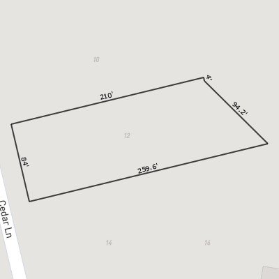 Wooded Lot Near Lake Thunderbird