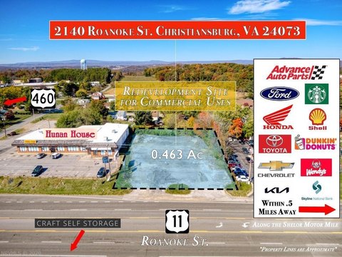Redevelopment Commercial Land Site