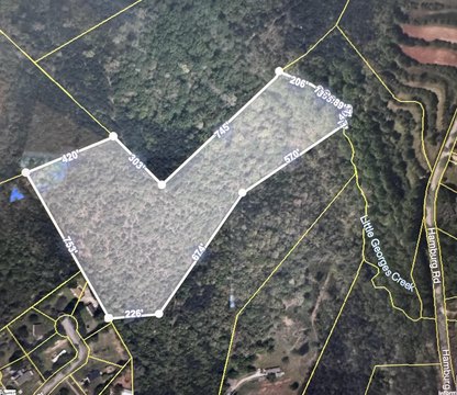 Unrestricted Wooded Land in Easley