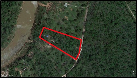 Residential Land Tract with Trees