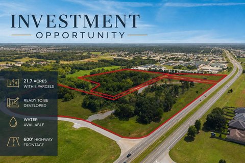 Commercial Land with Highway Frontage