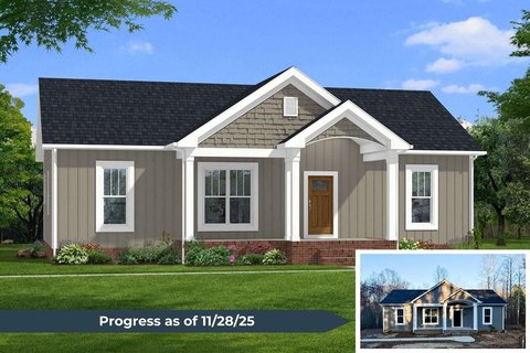 New Craftsman Home on Acreage