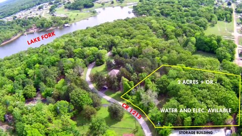 Wooded Homesite Near Lake Fork