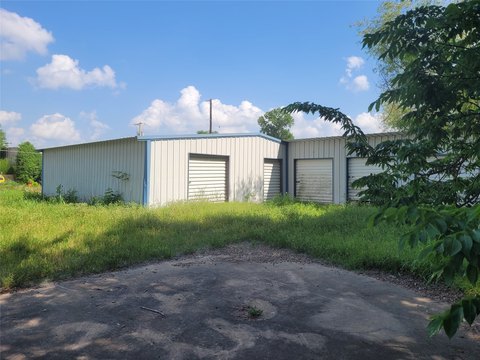 Ten-Unit Metal Storage Building
