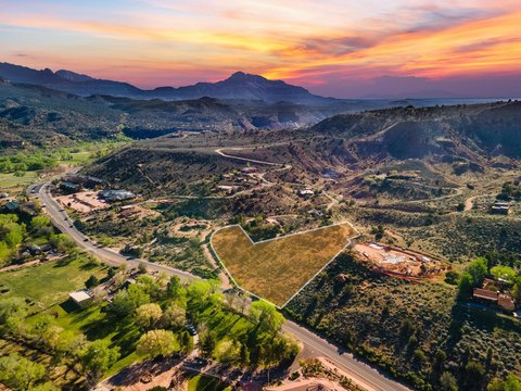 Land Near Zion National Park
