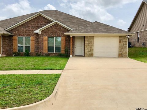 Duplex with Separate Garages