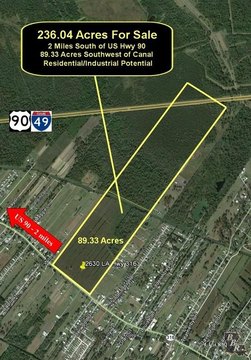 234.46 Acres in Houma, LA