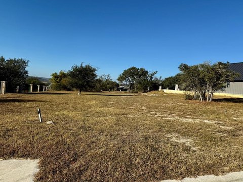 Residential Lot with Hill Country Views