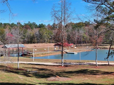 Fenced Land with Pond