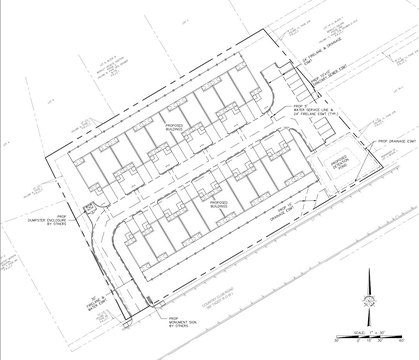 Shovel-Ready Townhome Development Land