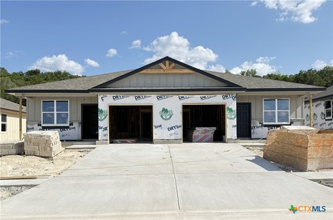 New Duplex Under Construction