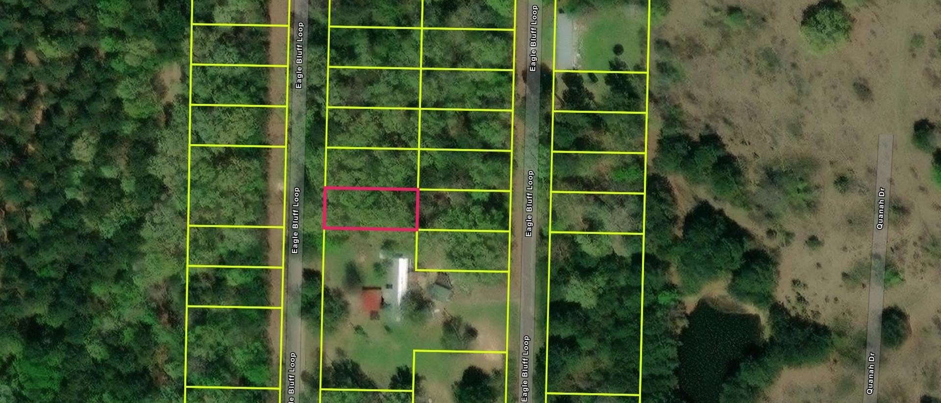 Wooded Lot Near Lake O' Pines