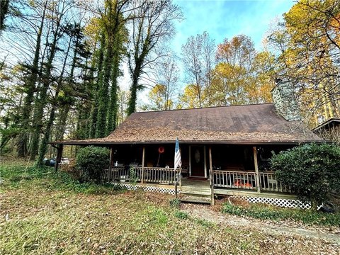 Cedar Log Home on Acreage