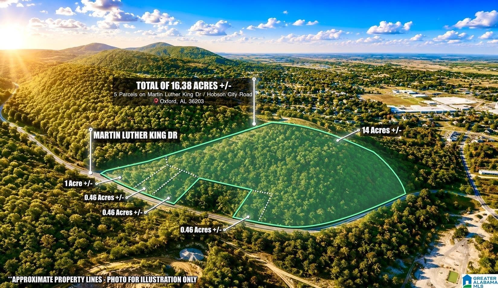 16.38 Acres in Oxford, AL