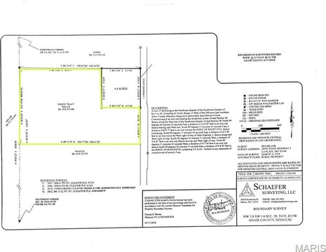 Agricultural Land Tract with Wooded Acreage