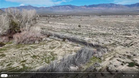 Pahrump Land Backing BLM Land