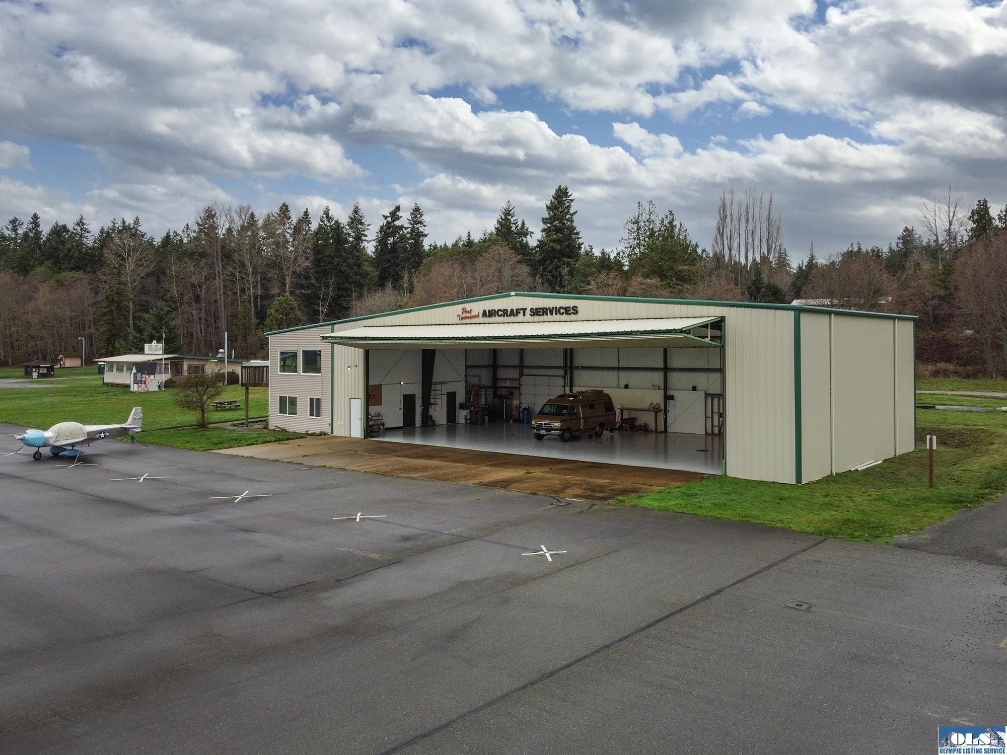 Aircraft Hangar with Office Space