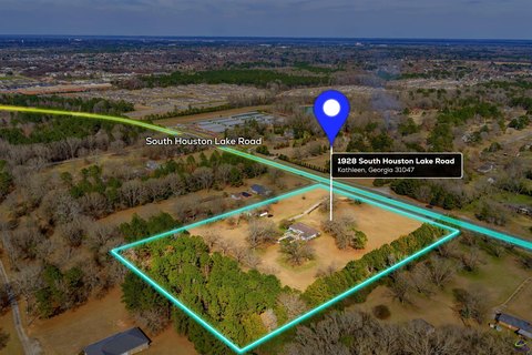 Commercial Land with Existing Home