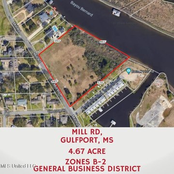 Waterfront Land in Gulfport, MS