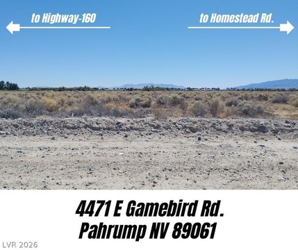 Land, Pahrump, NV