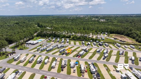 RV Resort Lot with Full Hookups
