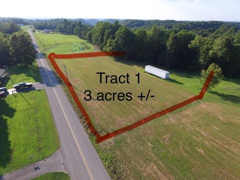 Flat Buildable Land with Barn