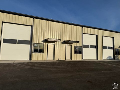 Flex Space with Garage Doors