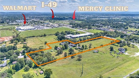 Prime Commercial Land in Springdale
