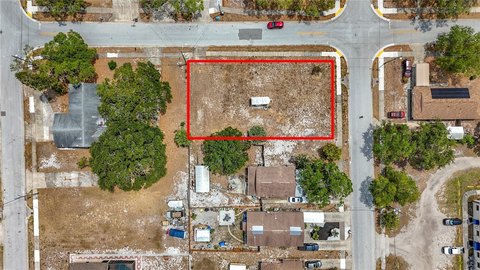 Cleared Corner Lot in Largo