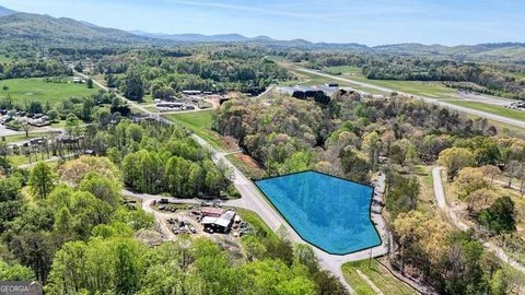 Creekfront Lot Near Blairsville, GA