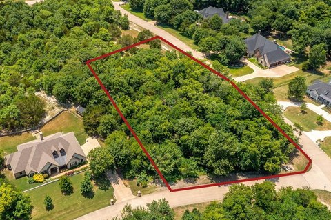 Heavily Wooded Corner Lot