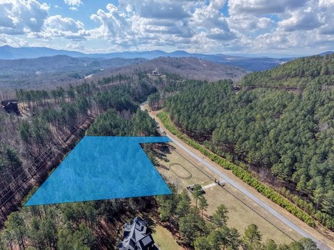 Mountain Lot in Blairsville Community