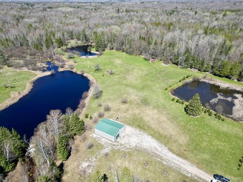 Waterfront Land with Apple Trees