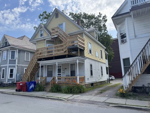 Triplex with Recently Renovated Porch