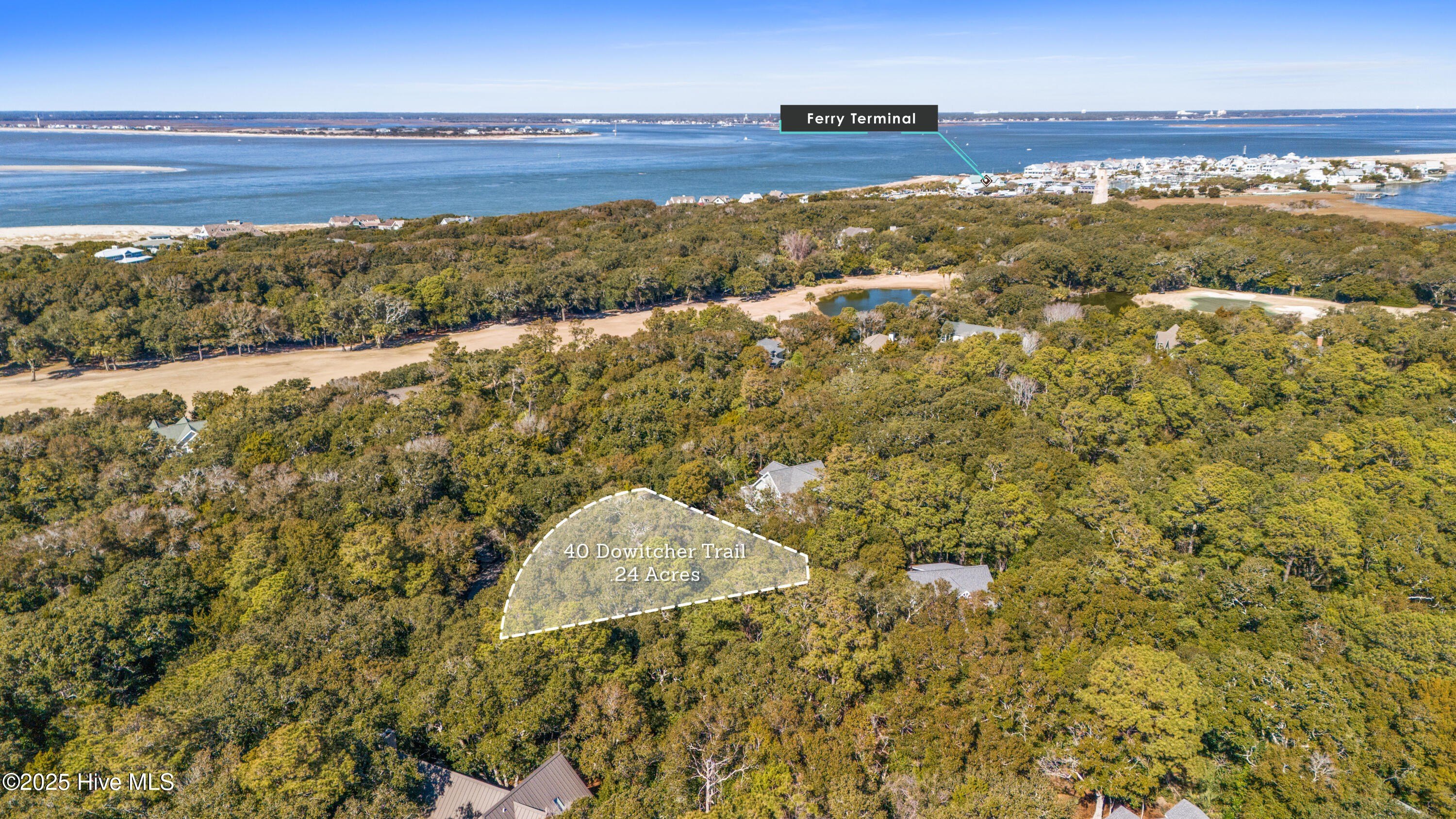 Wooded Lot Near Bald Head