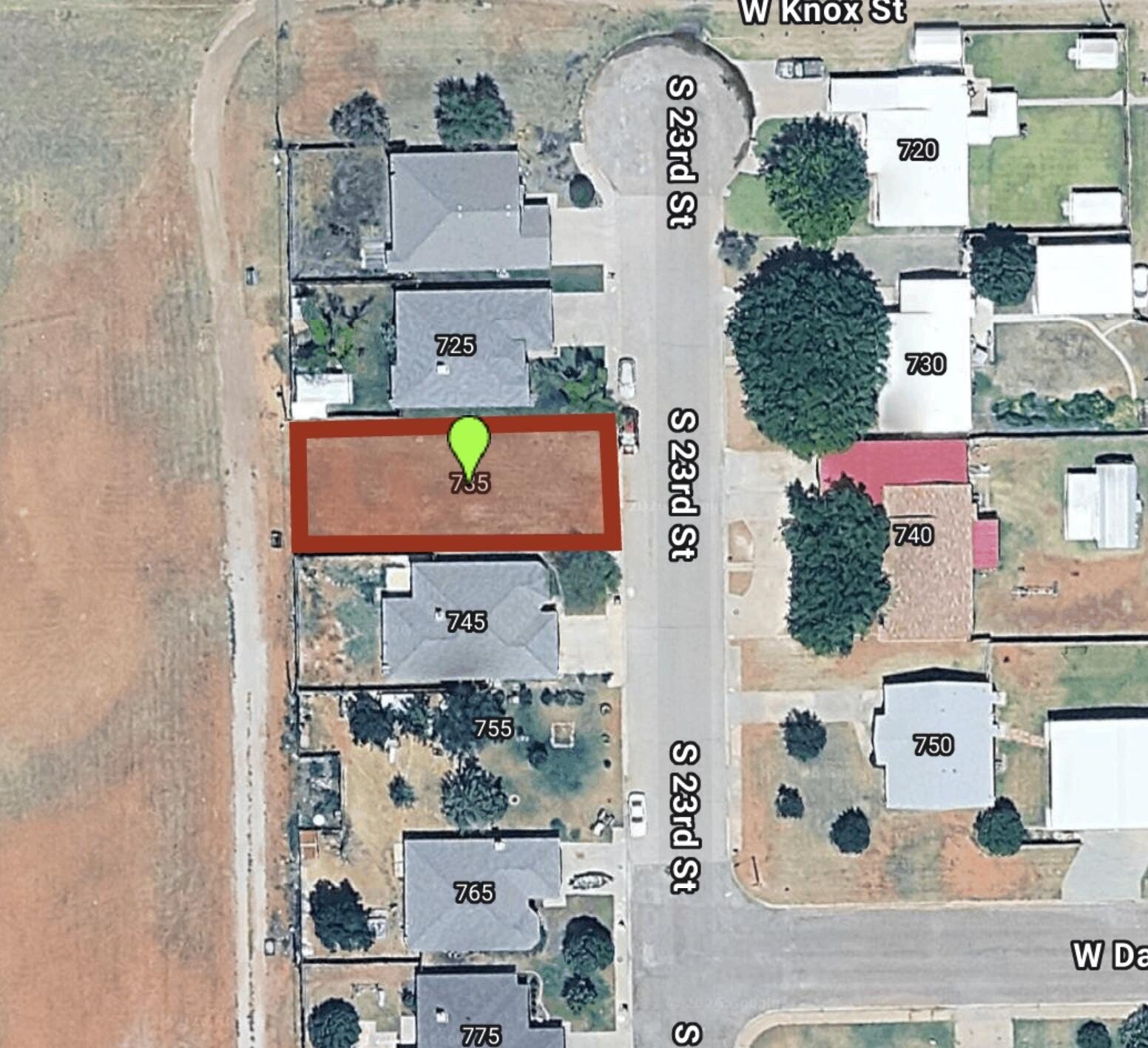 Residential Lot in Slaton, TX