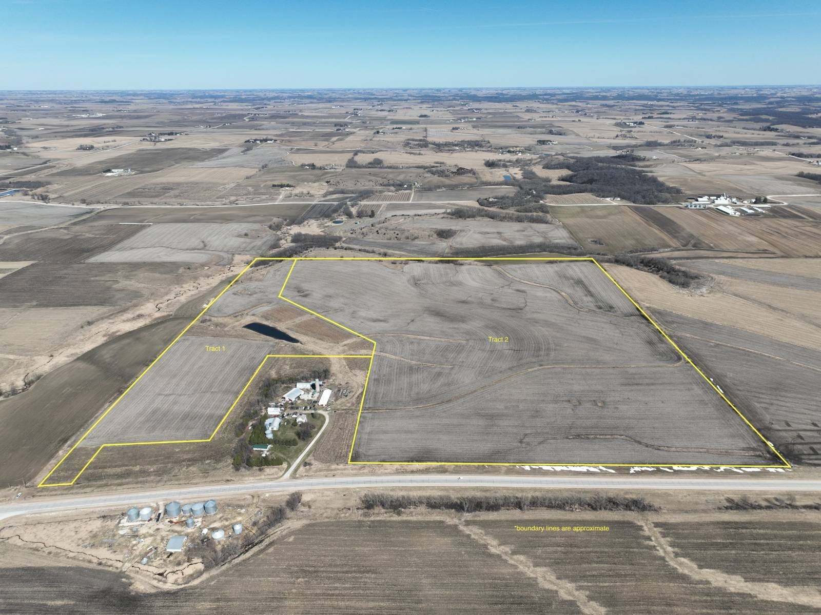 Iowa Farmland Offered in Tracts