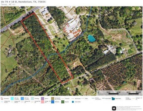 Commercial Land Near Henderson, TX
