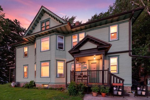 Updated Duplex with Detached Two-Car Garage