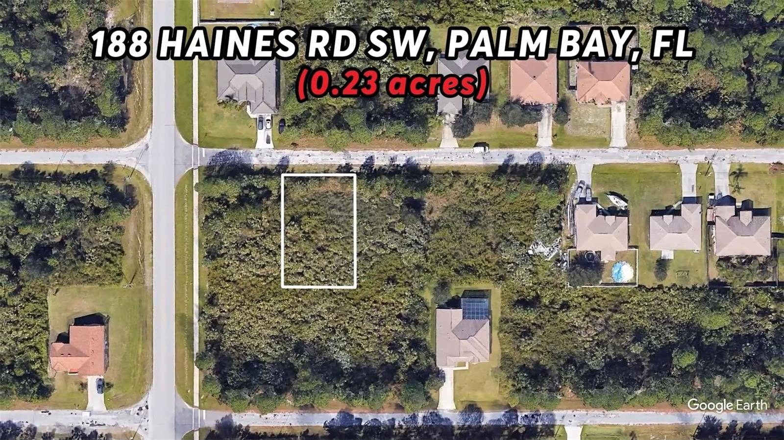 Residential Land in Palm Bay