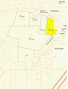 Prime Land Near I-75 Exit