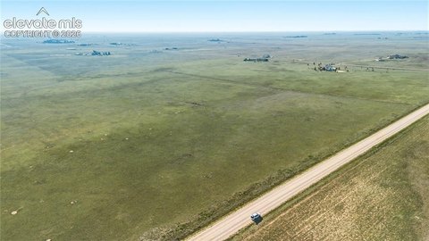 Fenced Prairie Land