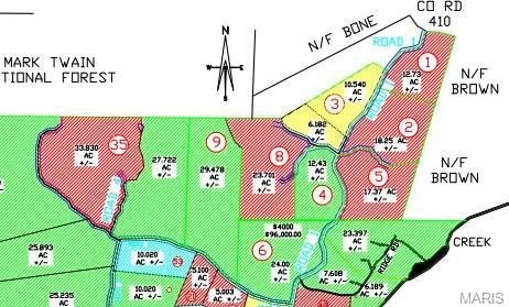 Wooded Acreage Bordering National Forest