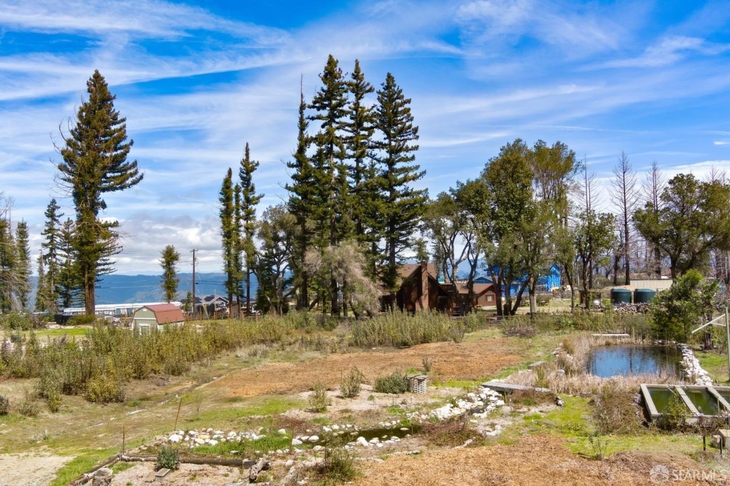 Land with Wells and Pond