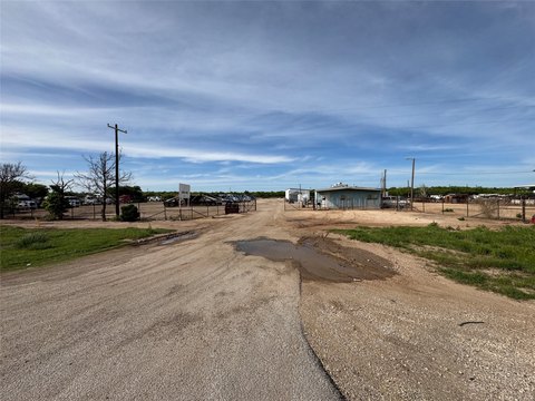 Fenced Commercial Yard with Office