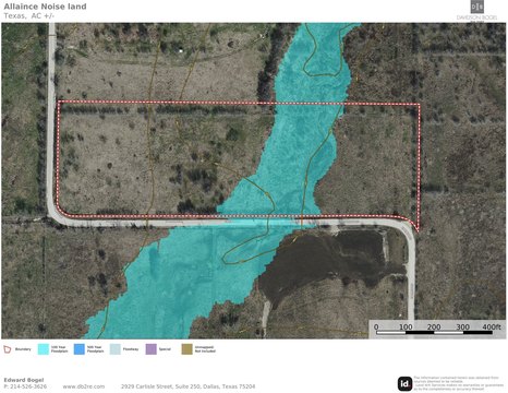 Residential Land Tract with Noise Restrictions