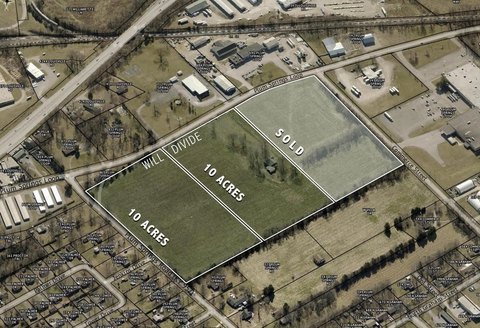Commercial Land with Two-Road Frontage