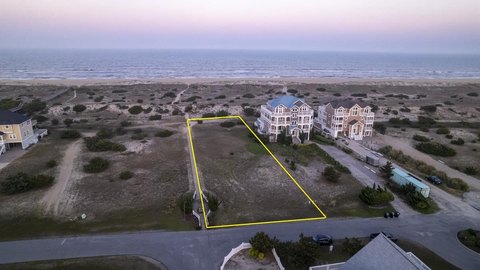 Oceanfront Land in Salvo, NC