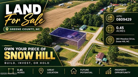 Land, Snow Hill, NC
