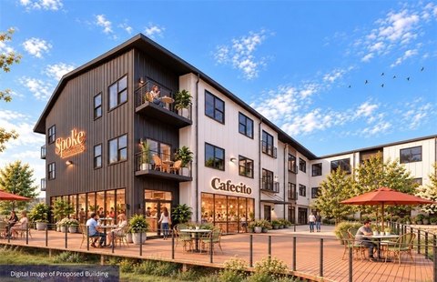 Retail Space in Mixed-Use Development